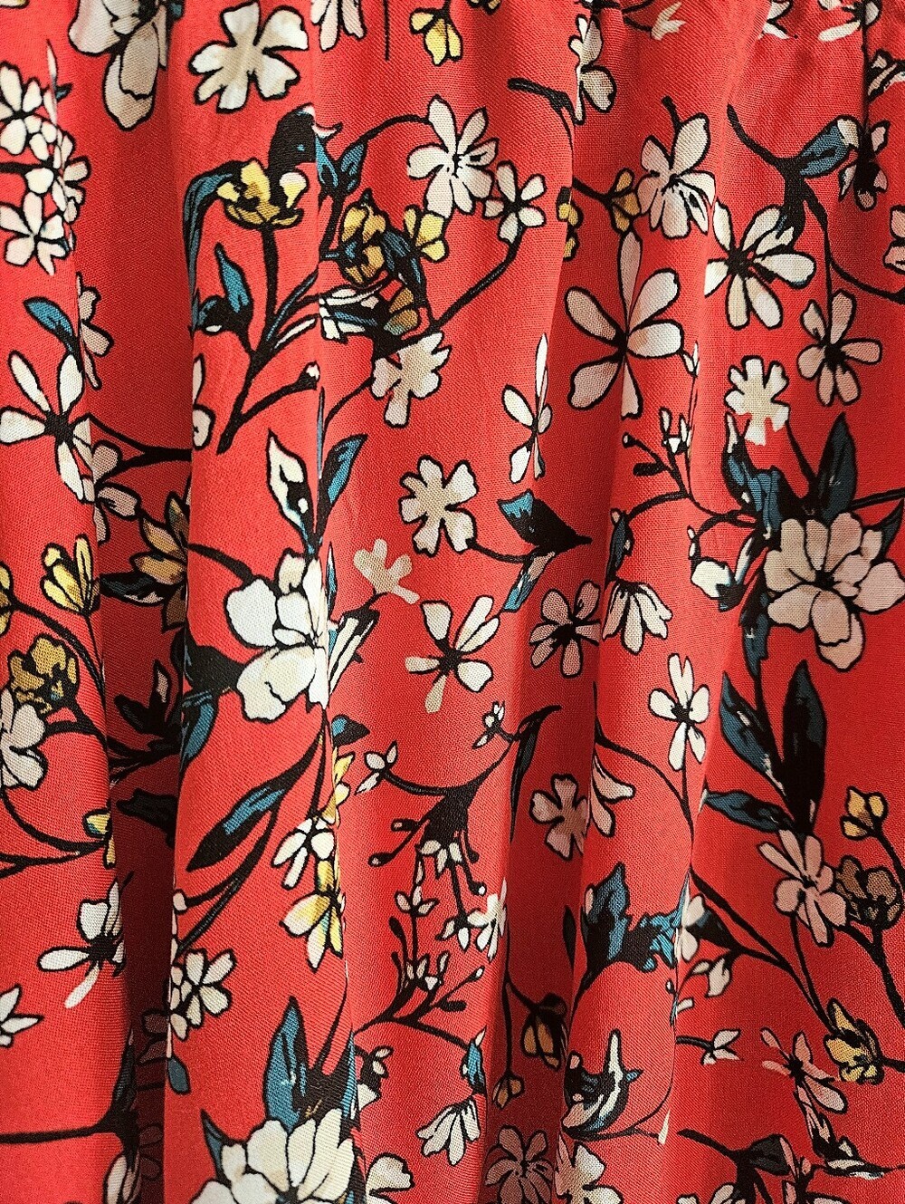 NWOT Vero Moda Simply Easy Floral Mini Skater Skirt - Picture 7 of 9